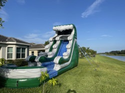 20ft Green Rush w/pool (S48P)