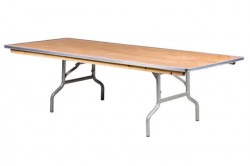 6ft Long Kids Wood Table