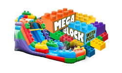 16ft MEGA BLOCKS JR w/pool (S44P)