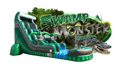 25ft SWAMP MONSTER w/pool (S52P)