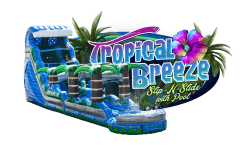 20ft Tropical Breeze w/ Slip-N-Slide & Pool (S20/20.5)