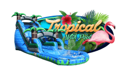 20ft TROPICAL  w/pool (S46P)