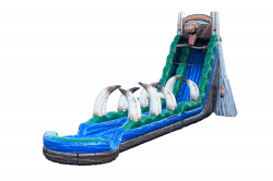 WS1522 2220Ft20Jurassic20Rush2020Slip2020Slide20large 16 1 25ft Jurassic Rush w/ Slip-n-Slide & Pool (S22/22.5)