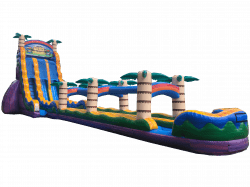 tiki20Plunge20Water20Slide 1619539062 30ft TIKI PLUNGE DL w/slip-n-slide w/ splash pool (S50)